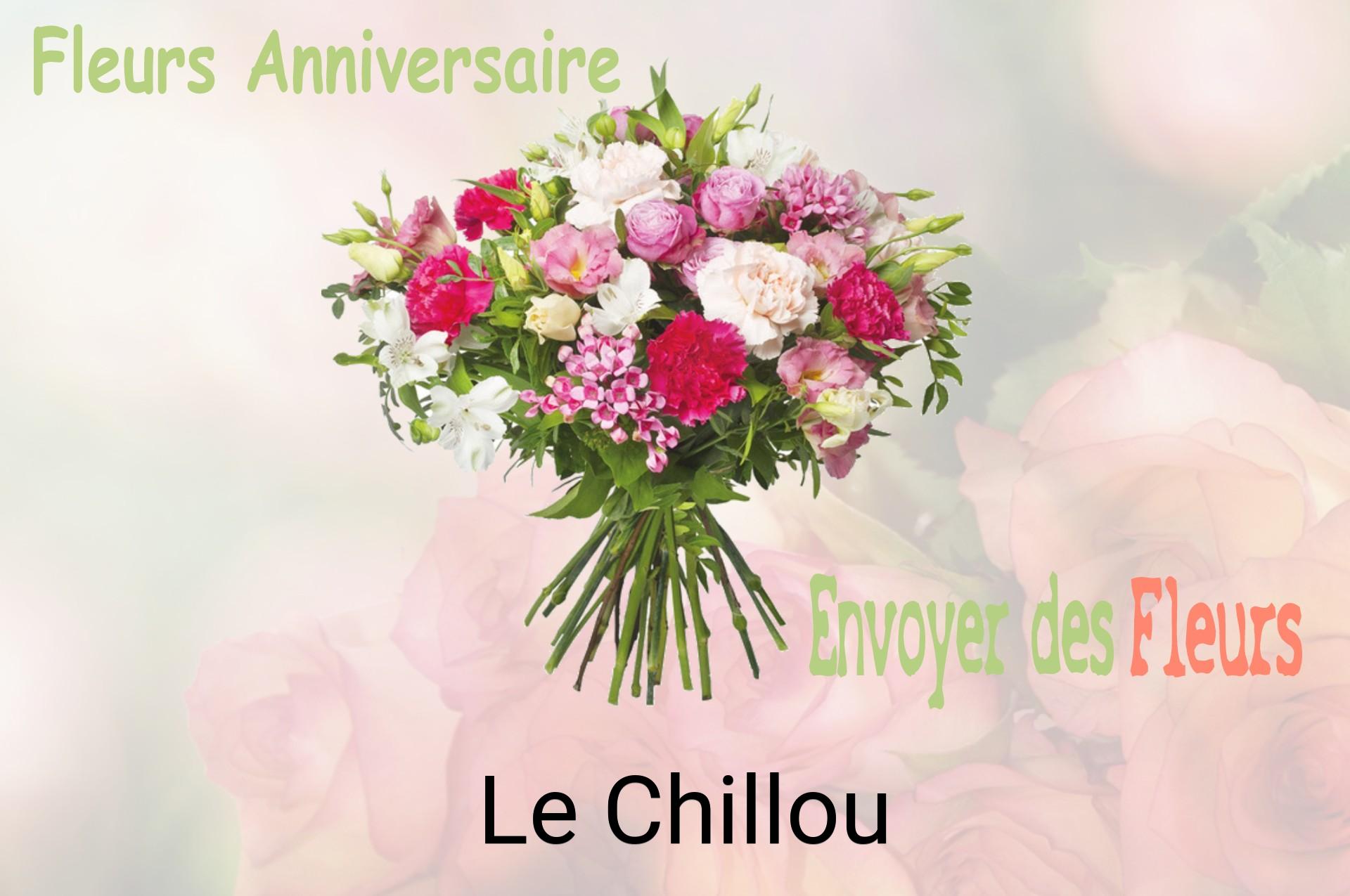 Bouquet de fleurs d’anniversaire livré à Le Chillou