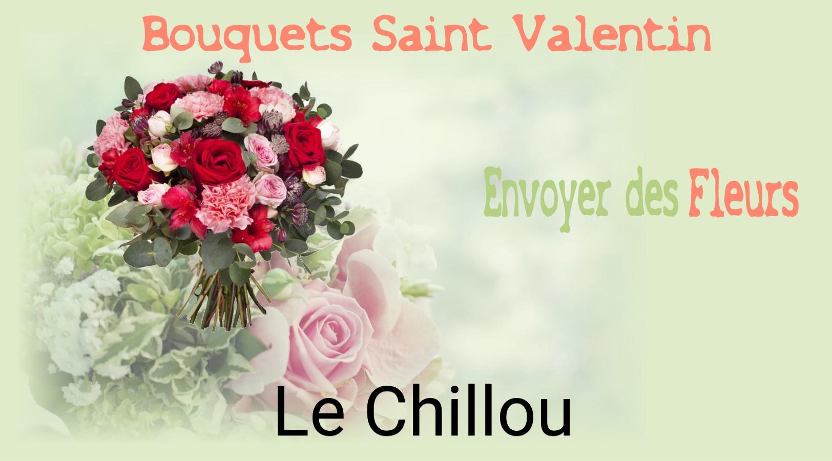 Roses de Saint-Valentin livrées à Le Chillou